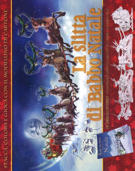 La slitta di Babbo Natale. Ediz. a colori - Marcin Nowakowski,Clement C. Moore - copertina