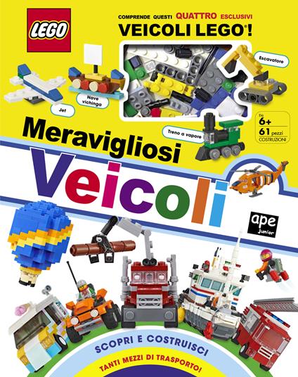 Meravigliosi veicoli. Lego. Ediz. a colori. Con mattoncini Lego - copertina