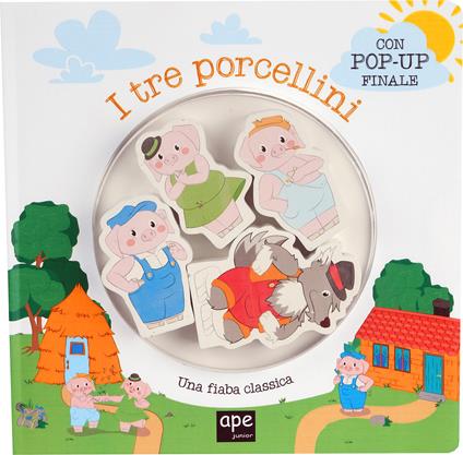 I tre porcellini. Gioca le fiabe. Ediz. a colori - copertina