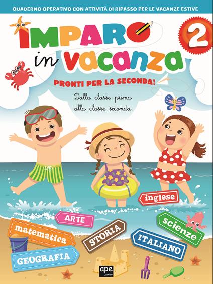 Imparo in vacanza. Pronti per la seconda - copertina