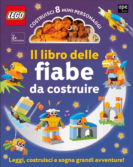 Il libro delle fiabe da costruire. Lego. Ediz. a colori. Con mattoncini Lego - copertina