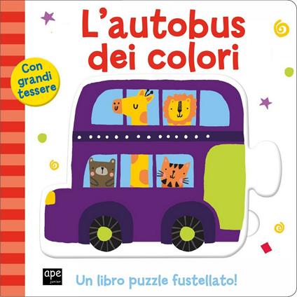 L'autobus dei colori. Ediz. a colori - copertina
