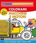 Macchine e motori. Colorami. Ediz. illustrata