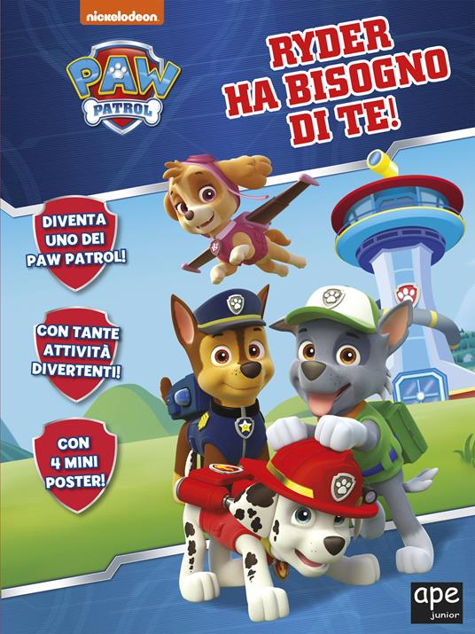 Ryder ha bisogno di te! Paw Patrol. Ediz. a colori - copertina