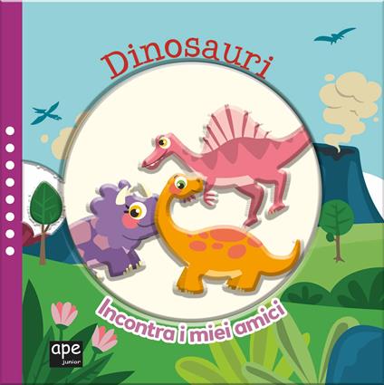Dinosauri. Incontra i miei amici. Con gadget - copertina