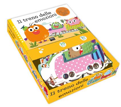 Il treno delle emozioni. Ediz. illustrata. Con puzzle - copertina