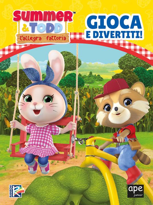 Summer & Todd. L'allegra fattoria. Gioca e divertiti! Ediz. a colori - copertina