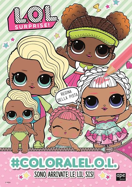 #coloralel.o.l. L.O.L. Surprise! Ediz. a colori - copertina