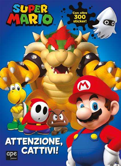 Super Mario. Attenzione, cattivi! Ediz. a colori - Courtney Carbone - copertina