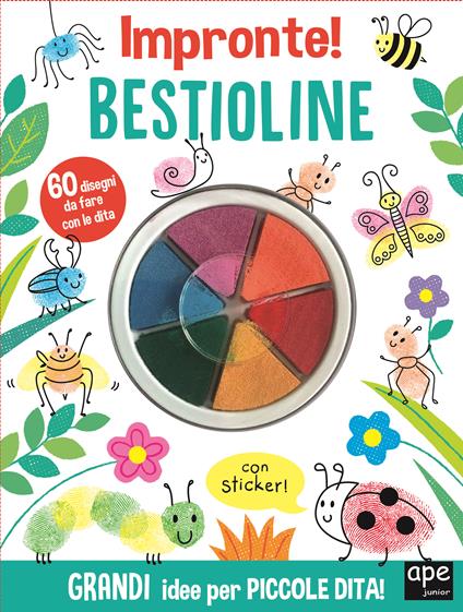Bestioline. Impronte! Ediz. a colori - copertina