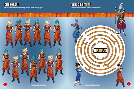 Il tuo quaderno di giochi con i Saiyan. Con test e giochi per guerrieri agli inizi. Dragon Ball. Ediz. a colori - 2