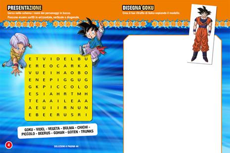 Il tuo quaderno di giochi con i Saiyan. Con test e giochi per guerrieri agli inizi. Dragon Ball. Ediz. a colori - 3