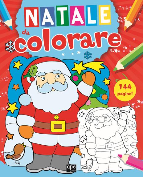 Natale da colorare. Ediz. illustrata - copertina