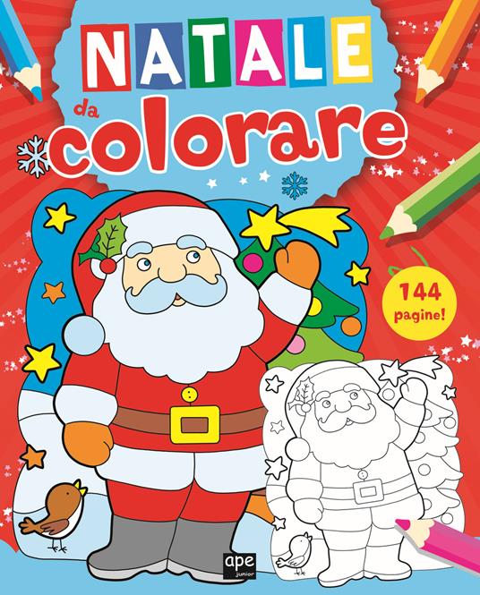 Natale da colorare. Ediz. illustrata - copertina