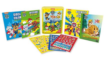 Paw Patrol Tin box. Con Adesivi - copertina
