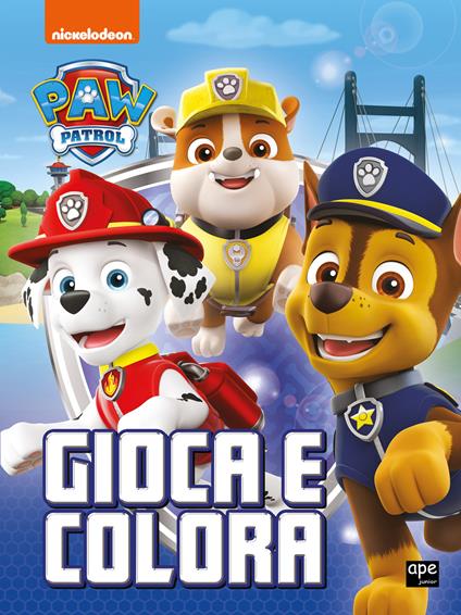 Gioca e colora. Paw Patrol. Ediz. a colori - copertina
