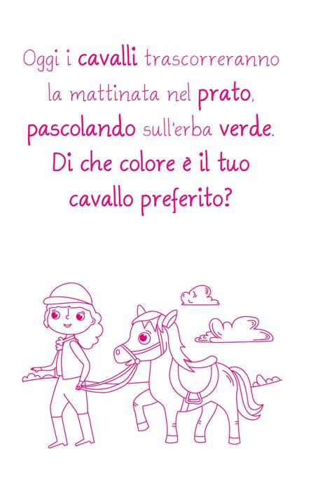 Unicorni e cavalli. Il mio primo libro da colorare. Scene di unicorni da colorare. Ediz. a colori - 4