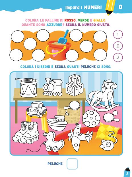 Impara i numeri. Ediz. a colori - 3
