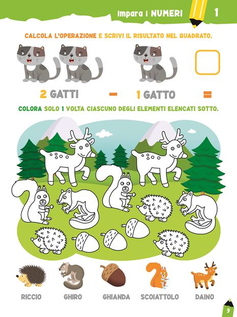 Impara i numeri. Ediz. a colori - 4