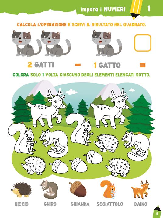 Impara i numeri. Ediz. a colori - 4