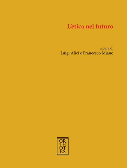 L'etica nel futuro - copertina
