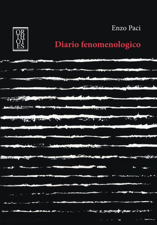 Diario fenomenologico - Enzo Paci - copertina