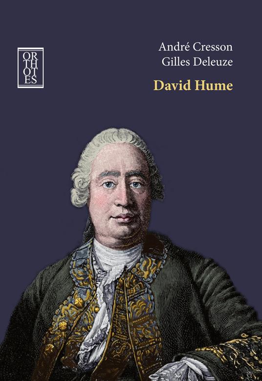 David Hume - André Cresson,Gilles Deleuze - copertina