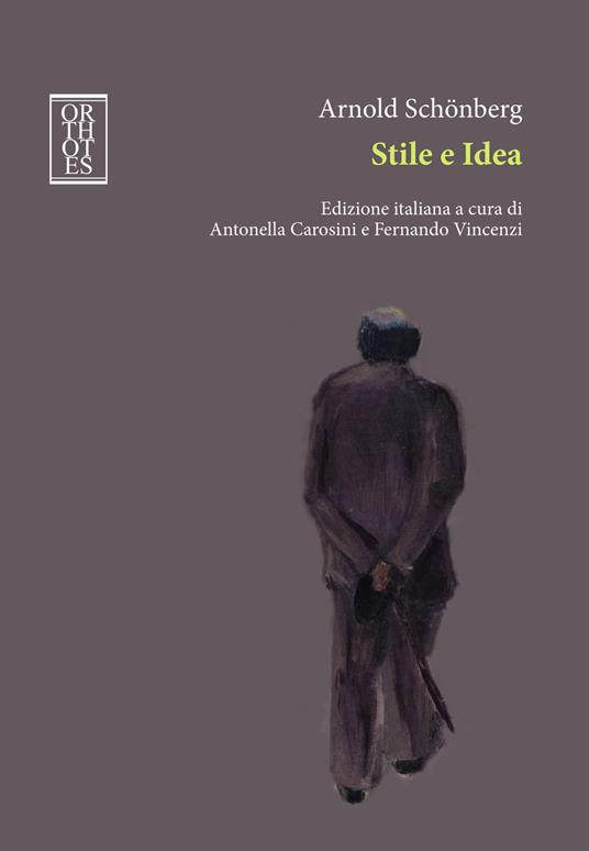 Stile e idea - Arnold Schönberg - copertina