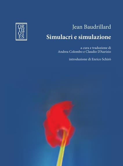 Simulacri e simulazione - Jean Baudrillard - copertina