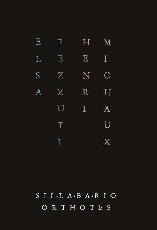 Henri Michaux - Elsa Pezzuti - copertina