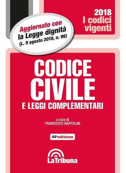 Codice civile e leggi complementari - copertina