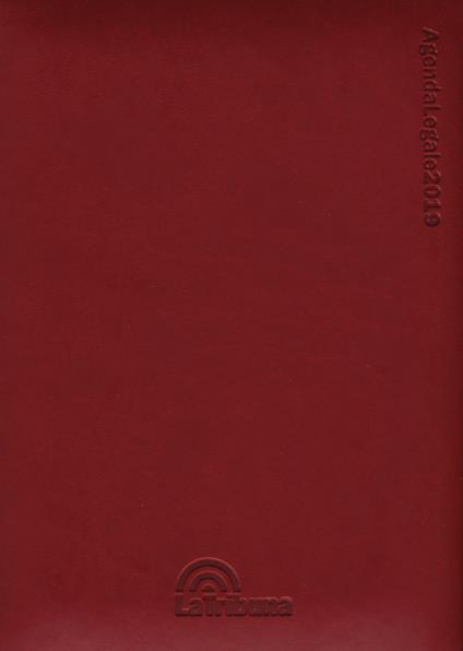 Agenda legale pocket 2019. Ediz. rossa - copertina