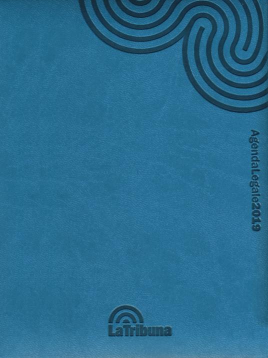 Agenda legale pocket 2019. Ediz. turchese - copertina