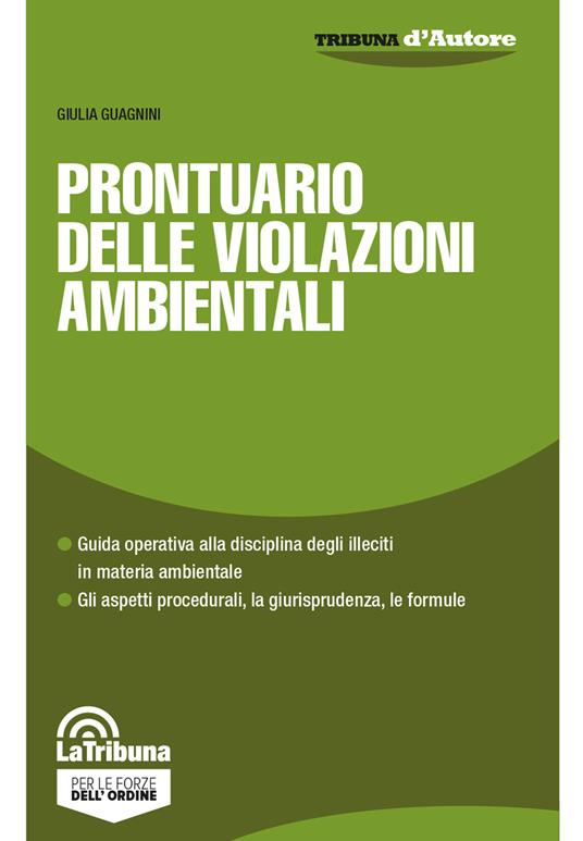 Prontuario delle violazioni ambientali - Giulia Guagnini - copertina