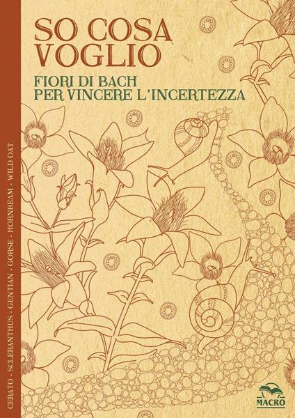 So cosa voglio. Fiori di Bach per vincere l'incertezza - Lucilla Satanassi - copertina