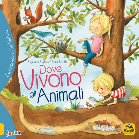 Dove vivono gli animali. Curiosando nella natura. Ediz. a colori - Alejandro Algarra,Rocio Bonilla - copertina