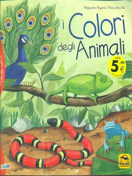 I colori degli animali. Curiosando nella natura. Ediz. a colori - Alejandro Algarra,Rocio Bonilla - copertina
