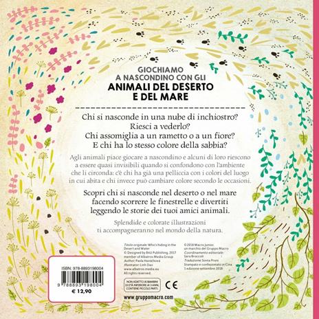 Giochiamo a nascondino con gli animali del deserto e del mare. Ediz. illustrata - Pavla Hanácková,Linh Dao - 2