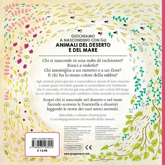 Giochiamo a nascondino con gli animali del deserto e del mare. Ediz. illustrata - Pavla Hanácková,Linh Dao - 2