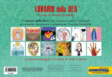 Lunario della dea. Calendario mestruale 2020 - 2