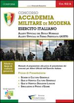 Concorso accademia militare di Modena. Esercito italiano. Prova di preselezione