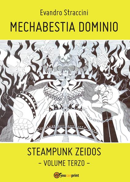Mechabestia Dominio. Steampunk zeidos. Vol. 3 - Evandro Straccini - copertina