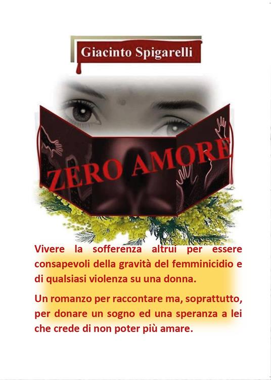 Zero amore - Giacinto Spigarelli - copertina