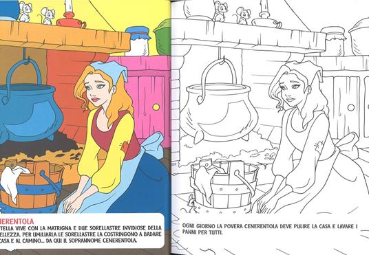 Leggi e colora con le principesse - 2