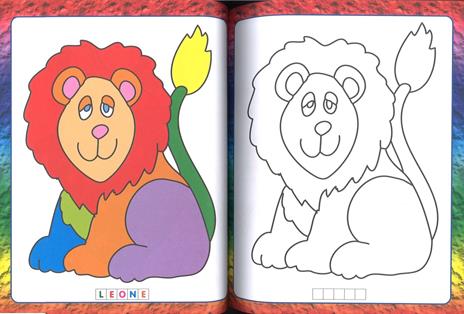 Gioca e colora con gli animali - 3