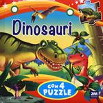 Dinosauri. Libro puzzle