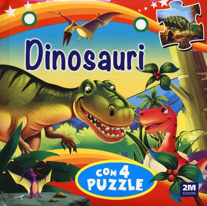 Dinosauri. Libro puzzle - copertina