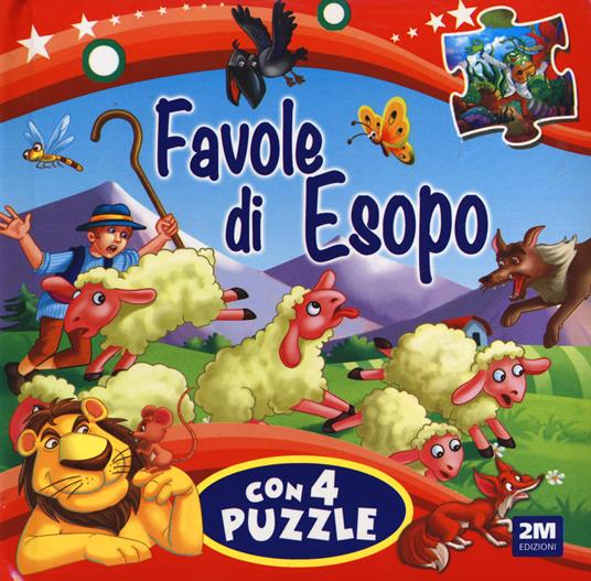 Favole di Esopo. Libro puzzle - copertina