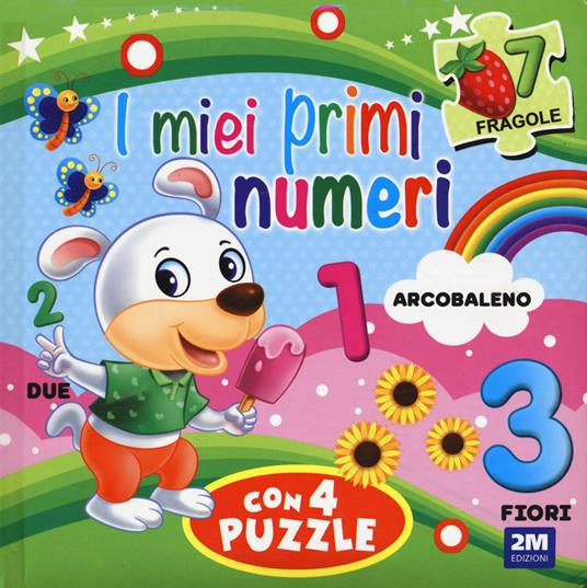 I miei primi numeri. Libro puzzle. Ediz. a colori - copertina