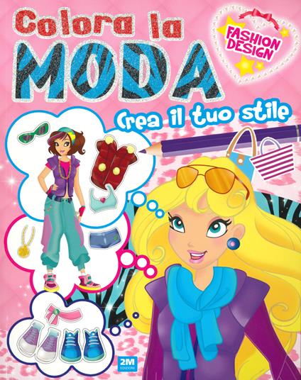 Colora la moda e crea il tuo stile - copertina